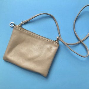 Beige/taupe Shoulder Purse Clutch